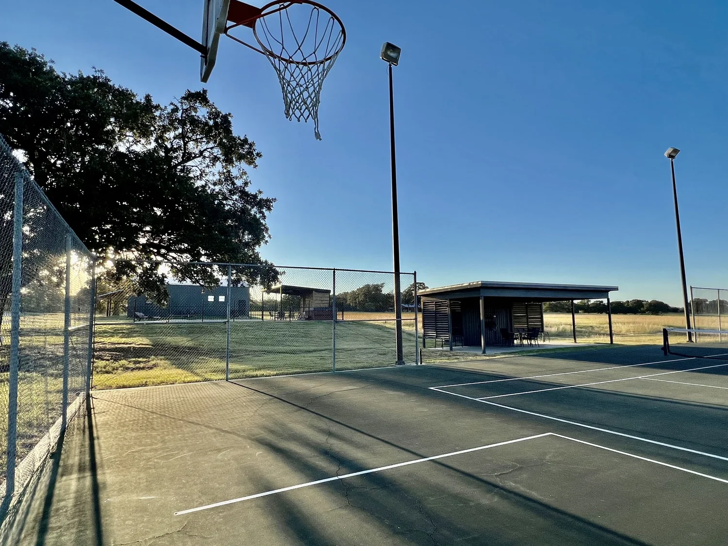 The grounds at Spring Lakes Ranch